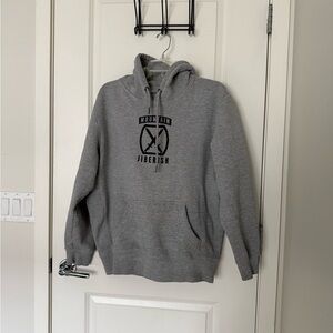 Jiberish Gray Hoodie for Men